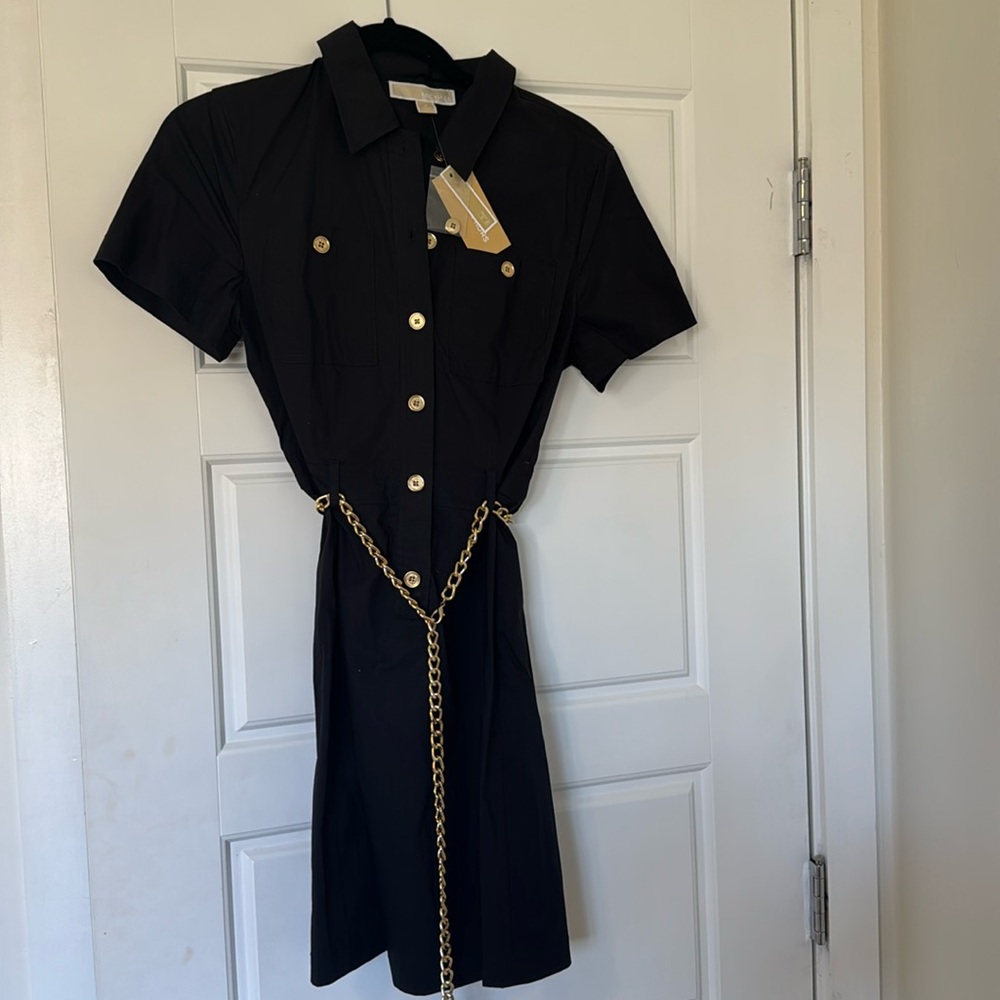 Michael Kors Black Mini Dress - New w/ tags